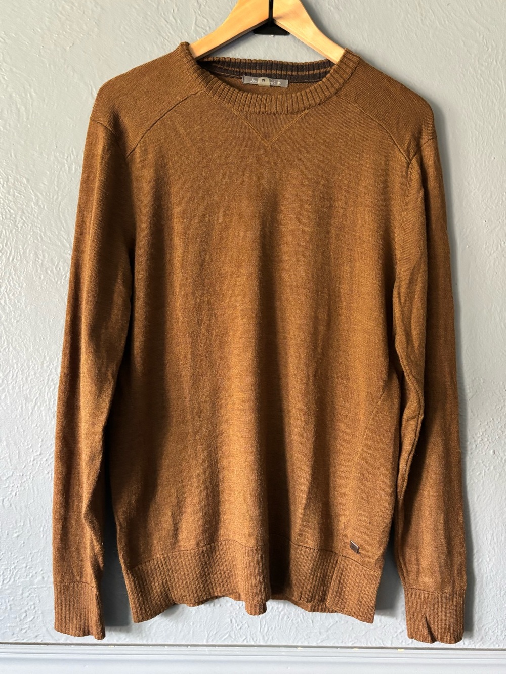 Smartwool Merino Wool Crewneck Sweater Brown Size M
